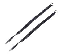 WEKADRIN 2pcs Long Braided Women Synthetic Hair Extension Ponytail Extension for Braided Wigs Style