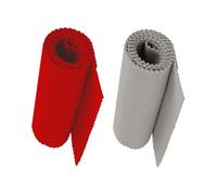 WEKADRIN 2pcs Piano Keyboard Dustproof Cloth Covers Anti-scratch Protector Soft Smooth for Home School Music Classroom Use Gray Red