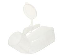 WEKADRIN 2pcs Pick up The Urinary Pot Pee Bottles for Men Hospital Urinal Bedside Urinal Urine Bottles Men's Spill Proof Large Capacity Design Urine Cups White Pp