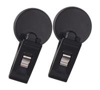 WEKADRIN 2pcs Portable Adhesive Car Clips Multifunctional Ticket Card Holder for Windscreen Transponder Oil Card Storage Easy No Tool Installation Compact Design for Organized Vehicle Use