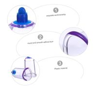 WEKADRIN 2PCS Premium Cupping Device Smooth Body Massage Cups Portable Vacuum Therapy for Cold Dispelling and Physiological Small Curved Shape for Gua Sha and Cellulite Treatment