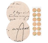 WEKADRIN 2pcs Retro Style Spotlight Lampshade Diffuser Fabric Covers, 6cm Diameter, Fireproof Soft Light Protection for Eyes, Ceiling Light Fixture Accessories