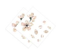 WEKADRIN 2pcs Self-adhesive Sakura Cherry Blossom Guitar Fingerboard Stickers Decals for Acoustic Electric Guitar and Ukulele Fretboard Decoration