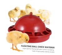 WEKADRIN 2PCS Small Chick Drinker Automatic Poultry Water Feeder Floating Bowl for Quail Pigeons Birds Material for Home and Commercial Poultry Farming Use