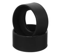 WEKADRIN 2pcs Soft Rubber Microscope Eyepiece Shield Cups 32-35mm Binocular Eye Guard Covers for Stereo Microscopes Classroom Science Supplies