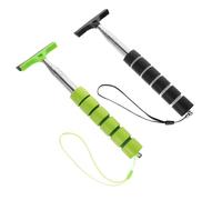 WEKADRIN 2pcs Telescopic Car Mirror Squeegees Multi-purpose Side Mirror Cleaner Retractable Window Wiper Tool for Rearview and Windshield Easy Installation with Color Options