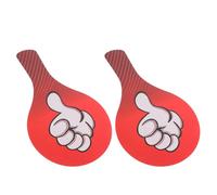 WEKADRIN 2pcs Thumbs up Thumbs down Paddles Yes No Classroom Tools Reusable Pvc Hand Signals for Teachers Educators Training Sessions and Exams Interactive Student Feedback