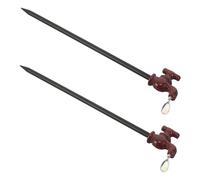 WEKADRIN 2pcs Vintage Wooden Hairpins Smooth Finish Faucet Design Hair Chopsticks for Women Updo Buns Curls Styling Accessories Inspired by Chinese Tradition