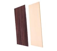 WEKADRIN 2pcs Wooden Guitar Head Veneers Replacement Plates for Acoustic and Classical Guitars Maple Rosewood Headstock Covers for Luthiers