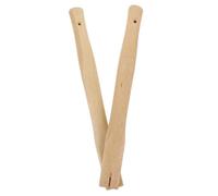 WEKADRIN 2pcs Wooden Hammer Garden Hoe Wood Handle Replacement Handles Hoe Gardening Tool for Hand-Operated Hand Tools Beige