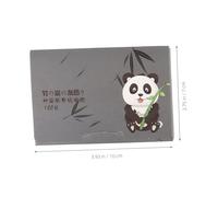 WEKADRIN 2sets Bamboo Charcoal Oil Blotting Sheets for Face Efficient Oil Absorbing Paper for Oily Skin Gentle Non Irritating Face Wipes with Double Sided Black Grey Design Bulk 1000pcs*2