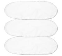 WEKADRIN 3 Pcs Changing Pad Set Cotton Waterproof TPU Portable Under Pads Washable Soft Cotton Wool for Diaper Changing at Home and Travel
