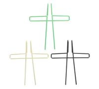 WEKADRIN 3 Pcs Metal Music Score Fixing Clips Piano Score Separator Handbook Page Holder Book Page Anchor for Music Books and Performance Random Color