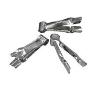 WEKADRIN 3 Pcs Stainless Steel Cake Lace Clips Baking Decorative Tool Food Grade Fondant Clamp Cutter for DIY Holiday Cake Decorating and Pastry Edge Crafting