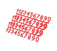 WEKADRIN 3 Sets Weather-resistant Plastic Signs for Hive Keeping Flexible Beekeeping Marking Numbers with Smooth Surface Compatible Replacement for Various Hive Types Professional Apiary