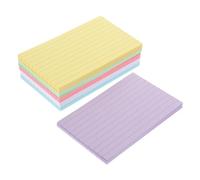 WEKADRIN 300 Sheets Index Cards Multi-use Note Cards for Vocabulary Speech and Daily Planning Smooth Paper Surface Office Supplies for Study and Record Keeping