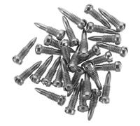 WEKADRIN 30pcs Alto Sax Rat-tail Screws Metal Replacement for Saxophone Maintenance Playing Accessories Repair Parts Kit