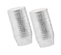 WEKADRIN 30pcs Disposable Cupcake Liners Non-Stick Baking Cups Heat Resistant Muffin Molds for DIY Family Gathering Dessert Preparation