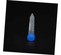 WEKADRIN 30pcs Test Tubes with Screw Caps Anticoagulation Blood Analysis Sample Tubes Laboratory Plastic for Molecular Biology Chemistry