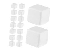 WEKADRIN 36 Pcs Reptile Mineral Blocks with Micro-elements Wear-resistant Calcium Molar Cubes for Aquatic Land Turtles Vitality Boost for Turtle Accessories and Reptile Tank Use
