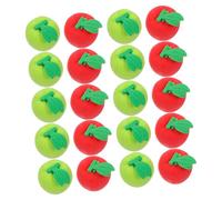 WEKADRIN 36pcs Apple Erasers Soft Fruit-Shaped Student Prize Supplies Teacher Reward Classroom Prizes Creative School Stationery for Back to School
