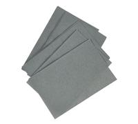 WEKADRIN 3D Velvet Facial Oil Absorbing Paper for Men Blue Grey 200 Sheets 4pcs Portable Blotting Sheets for Oily Skin Care and Makeup Touch-up