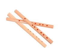 WEKADRIN 3Pcs Abs A-key Dizi Beginner Flutes for Practical Chinese Wind Instruments for Hand Coordination and Music Practice Lightweight Design for Students and Beginners