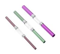 WEKADRIN 3Pcs Aluminum Rod Nail Extension Supply UV Gel Manicure Tools for Nail Art Shaping Tube Metal Rod for Creative Styling and Salon Use
