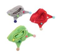 WEKADRIN 3pcs Creative Bearded Dragon Hat Lightweight Horn Ball Caps for Small Reptiles Lizard Headwear Funny Costume for Outdoor Walks Halloween Birthday Party