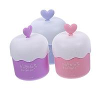 WEKADRIN 3pcs Face Wash Foamer Pink Foam Maker Bubble Whipped Skincare Tools for Face Cleansing