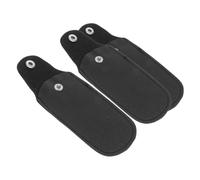 WEKADRIN 3pcs Harmonica Storage Case for Blues Harmonica Fake Leather Pouch Protecting From Scratches and Damage Portable Lightweight Instrument Bag for Musicians and Travel