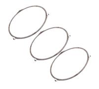 WEKADRIN 3Pcs Microwave Glass Turntable Plate Roller 14Mm Wheel Replacement Ring with Support Holder for Oven Glass Tray - Microwave Oven Turntable Parts Accessory