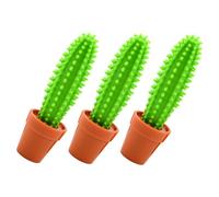 WEKADRIN 3pcs Portable Cactus Writing Ballpoint Pens with Lid Smooth Neutral Ink for Office and School Use Material Creative Floral Signing Pens