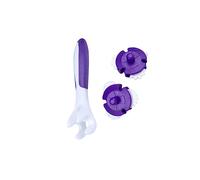 WEKADRIN 3pcs Reusable Cake Baking Roller Purple Kitchen Utensil for Fondant Small Cakes and Dessert Decorating Easy to Clean for Home Bakery