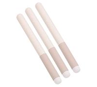 WEKADRIN 3pcs White Lipstick Brush and Concealer Makeup Brush Set Small round Tip Smudge Cosmetic Tools for Precision Lip Application and Travel Use