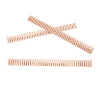 WEKADRIN 3pcs Wooden Guitar Binding Purfling Strips for Classical Guitar and Ukulele for Replacing Broken Binding