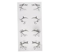 WEKADRIN 4 Pairs Halloween Eyeshadow Stickers Bat Spider Hollow-out Eye Liner Decals Festival Eye Makeup Tools for Party Costume