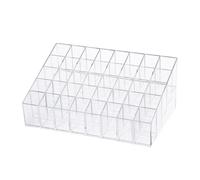 WEKADRIN 40-grid Lipstick Rack Injection Molded Nail Polish Stand Lip Gloss Organizer Holder for Cosmetic Storage and Display