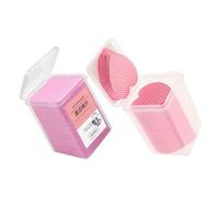 WEKADRIN 400 Cotton Nail Wipes Lint-Free Nail Polish Remover Pads Makeup Remover 400-Count Pack for Professional and Home Use