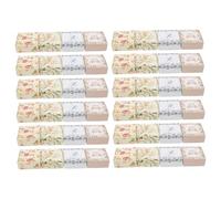 WEKADRIN 40Pcs Handmade Soap Boxes DIY Paperboard Packaging Wrapping Boxes for Small Jewelry Candy Arts Crafts Easy Fold Kraft Paper for Homemade Soaps