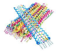 WEKADRIN 42 Pcs Colorful Hair Braider Tools for Spiral Styling Accessories Lightweight Elastic for Thick Thin Curly and Straight Hair Easy to Use