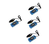 WEKADRIN 4pcs Car Fuse Amp Tester Digital Electrical Automotive Micro Dark Leakage Detector Vehicle Fault Diagnostic Tool Battery Compact Design