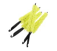 WEKADRIN 4pcs Car Wheel Cleaning Brushes with Ergonomic Handle Soft Detailing Rim and Tire Hub Brushes for Car Truck Rv Versatile Use for Home and Furniture Cleaning