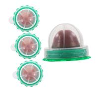 WEKADRIN 4pcs Catnip Candy Lollipop Pack with Cover for Sanitary Pet Snack and Playful