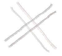 WEKADRIN 4pcs Doll Eyelashes Faux Eyelashes for Dolls Multi-color Options Tea for Realistic Appearance