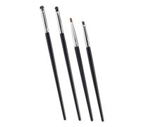 WEKADRIN 4pcs Eye Makeup Brush Set with Fine Precision Eyeliner Applicators Lightweight Travel Friendly Makeup Brushes for Women Professional and Personal Use