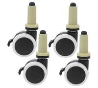 WEKADRIN 4pcs High Chair Replacement Chair Casters Universal Baby Dining Wheels Heavy Duty Swivel Castor Accessories for Toddler Booster Seats Random Color