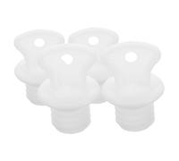 WEKADRIN 4pcs Hot Water Bottle Plugs Rubber Sealing Lids Warm Water Sack Bung Replacement Caps Leakproof Stopper in Relief Therapy