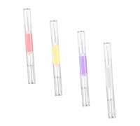 WEKADRIN 4pcs Nail Nourishing Oil Pen Manicure Care Essential Oils for Healthy Nails Revitalizing Cuticle Treatment Lightweight Compact Design Lavender Orange Scents
