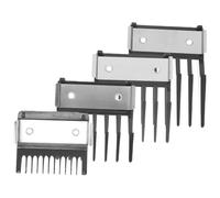 WEKADRIN 4pcs Professional Hair Clipper Guards Convenient Hair Cutting Combs for Precise Measurement with Buckle Design for Salon Use